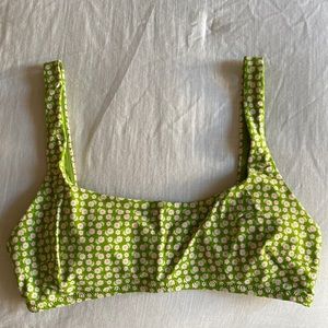 aerie Wide Strap Scoop Bikini Top